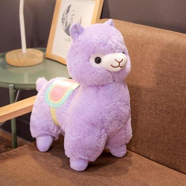 Llama Alpaca Plush Toy With Saddle