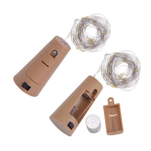 Long LED Bottle Decorative Light (Set of 2)