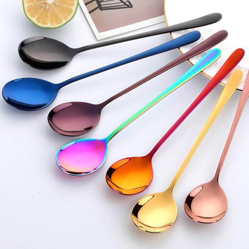 Colorful Long Handle Spoon PeekWise