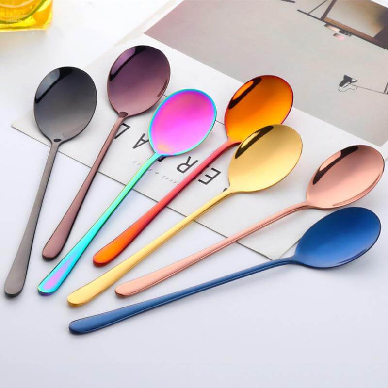 Colorful Long Handle Spoon PeekWise