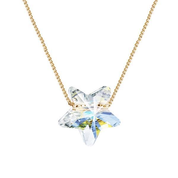 Lucky Star Necklace With Swarovski Crystal