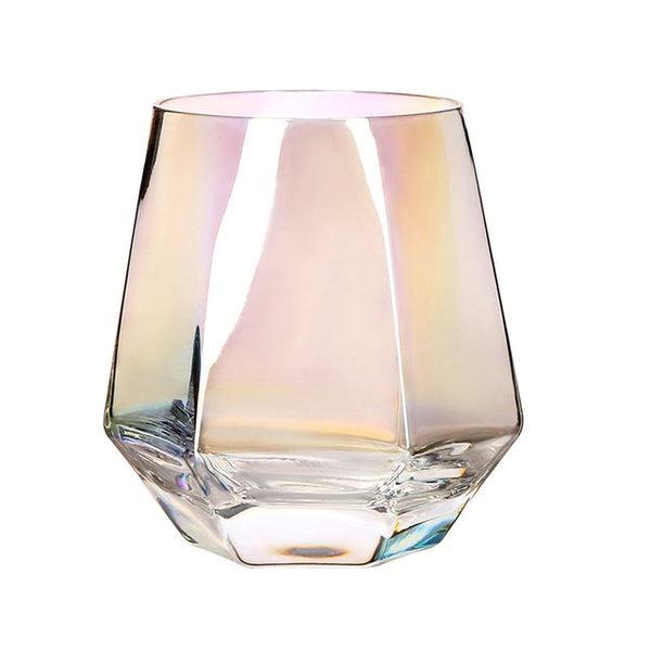 Luxury Diamond Shaped Jug and Drinking Glasses Set