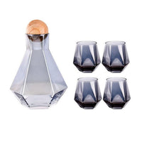 Thumbnail for Luxury Diamond Shaped Jug and Drinking Glasses Set