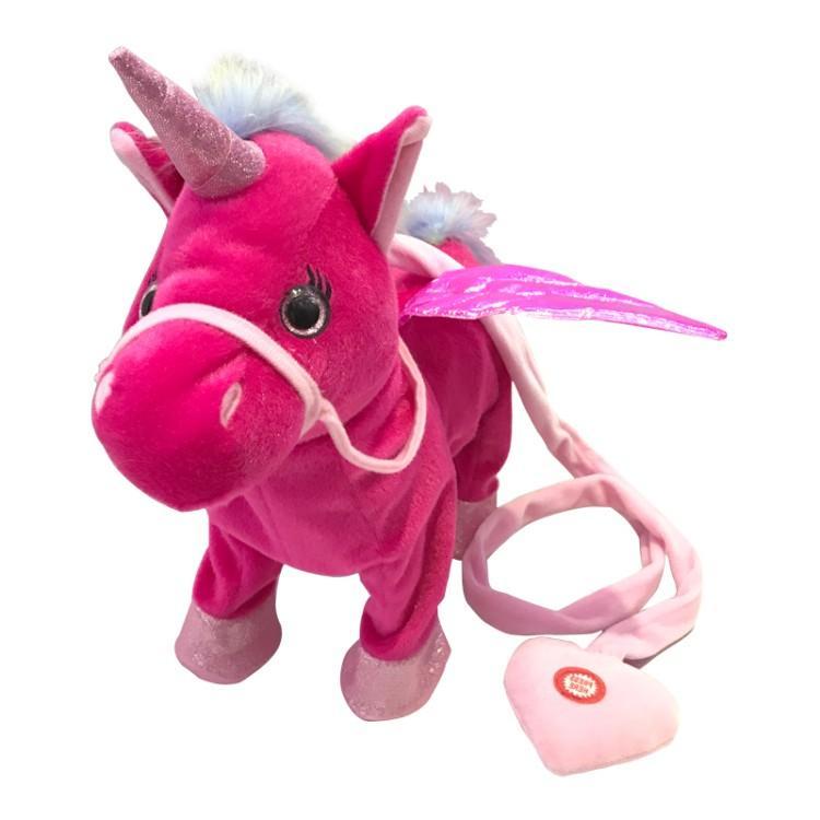 Magic Walking Unicorn Plush Toy