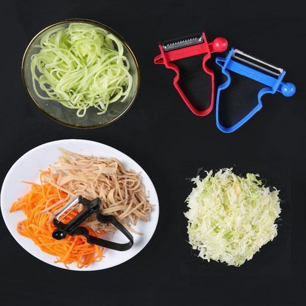 Magic Peeler Shredder Slicer (Set of 3)