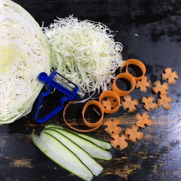 Magic Peeler Shredder Slicer (Set of 3)