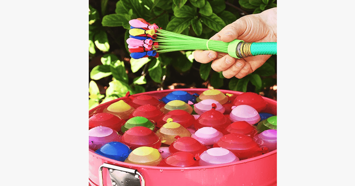 Magical 111 Piece Set Water Balloons for Both Kids & Adults