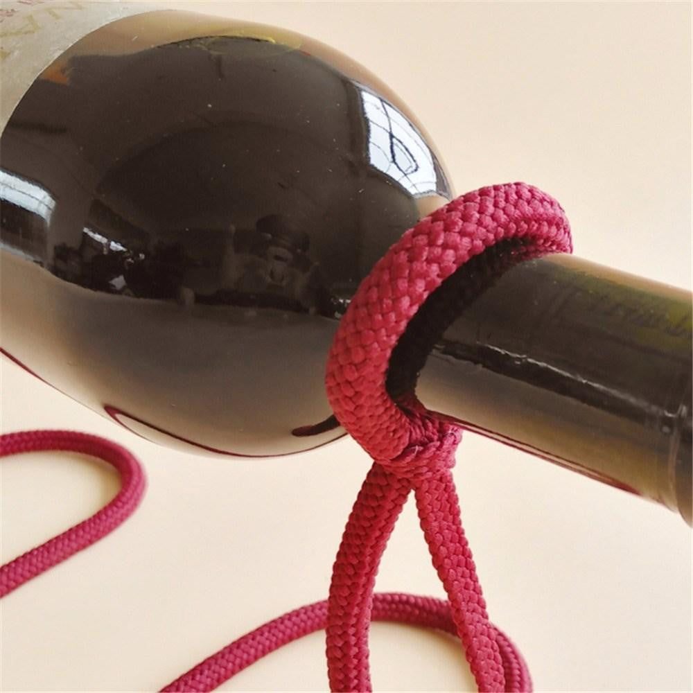 Magic Lasso Hanging Wine Bottle Holder - PeekWise