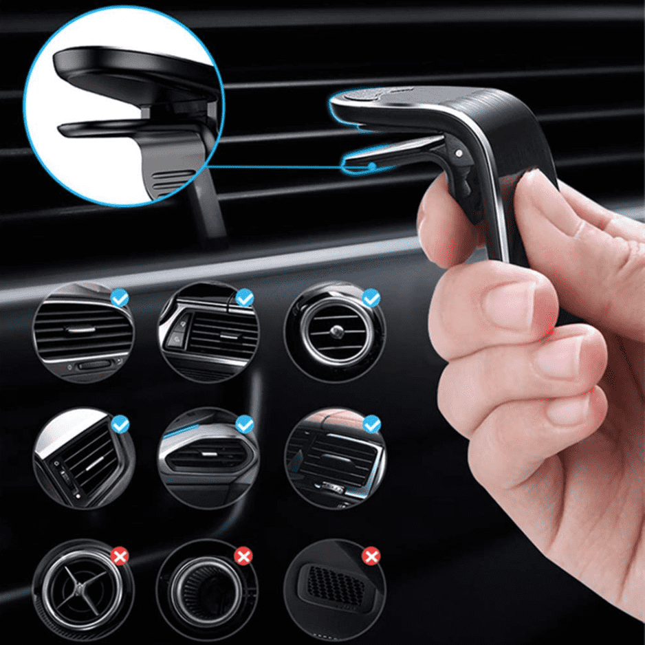 Magnetic Phone Holder Car PeekWise