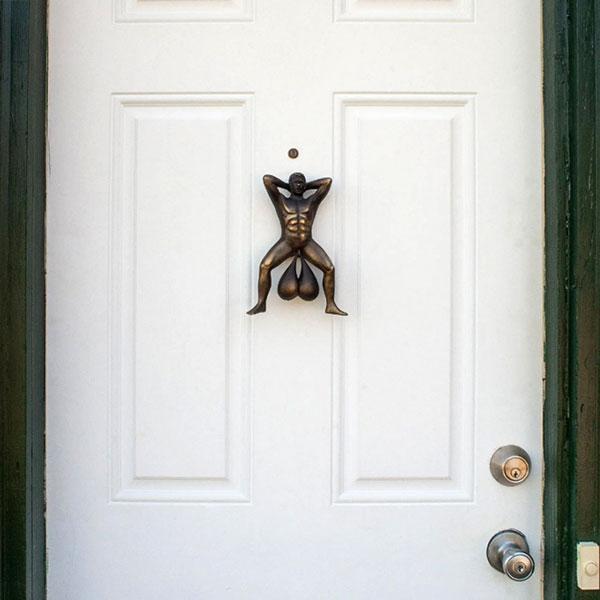 Manly Balls Door Knocker