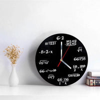 Thumbnail for Math Equations Wall Clock