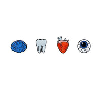 Thumbnail for Medical Anatomy Pins (Set of 4)