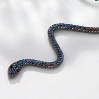 Thumbnail for Medusa Hanging Snake Earring