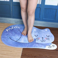 Thumbnail for Meow Cat Plush Rug