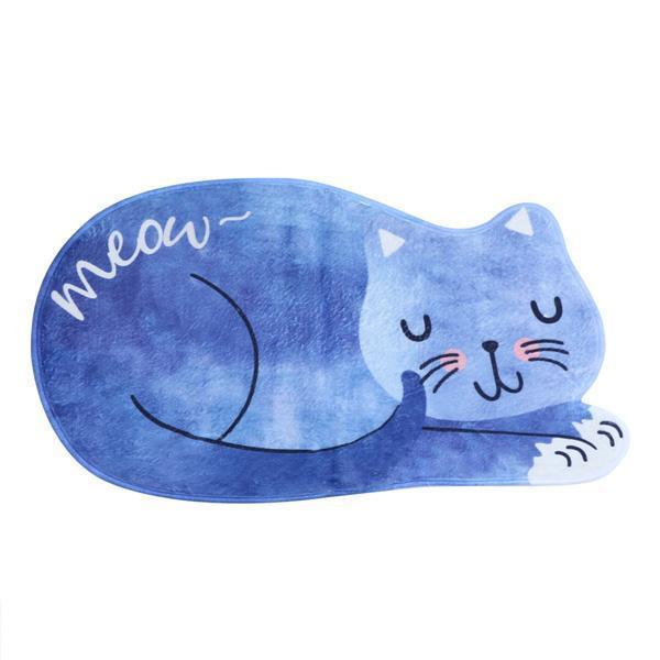 Meow Cat Plush Rug