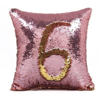 Thumbnail for Mermaid Two Tone Sequin Pillow Cover