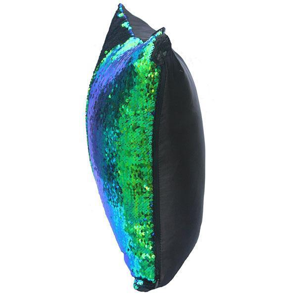 Mermaid Two Tone Sequin Pillow Cover