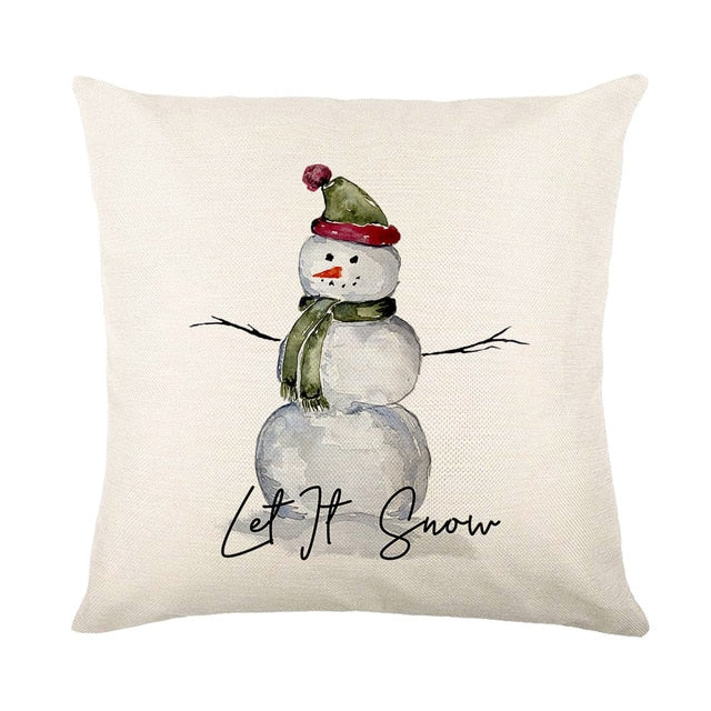Merry Christmas Decorative Pillow