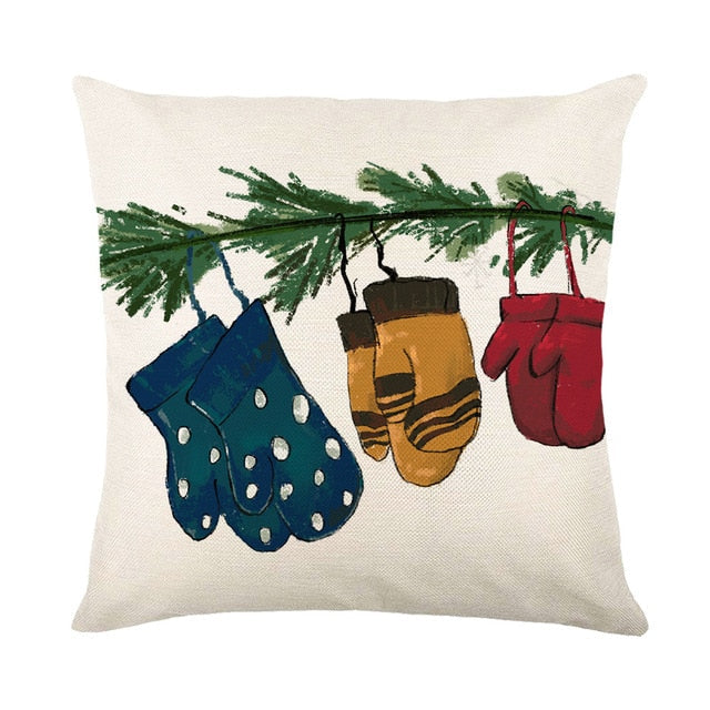 Merry Christmas Decorative Pillow