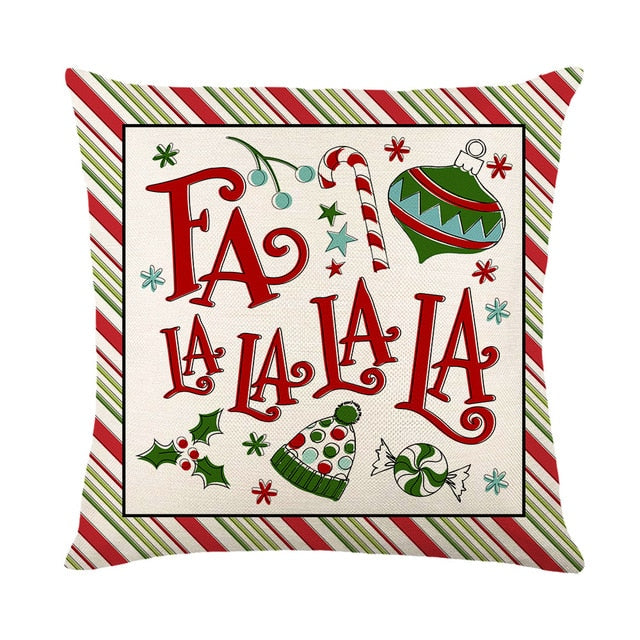 Merry Christmas Decorative Pillow