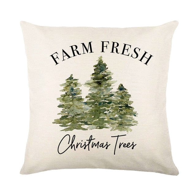 Merry Christmas Decorative Pillow