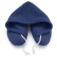 Thumbnail for Microbeads Hoodie Travel Neck Pillow