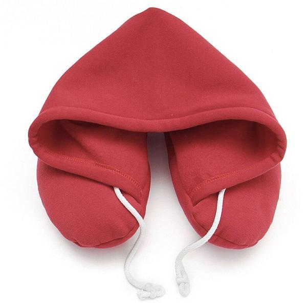 Microbeads Hoodie Travel Neck Pillow