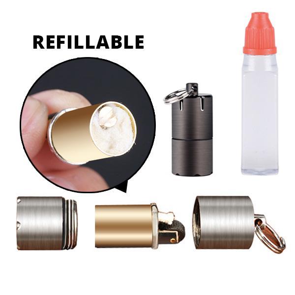 Mini Refillable Keychain Lighter