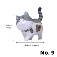 Thumbnail for Mini Strolling Cat Figurines