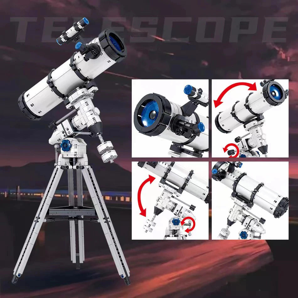 Mini Astronomical Telescope Building Blocks Toy