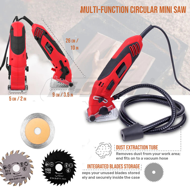 Multi-Function Mini Circular Saw