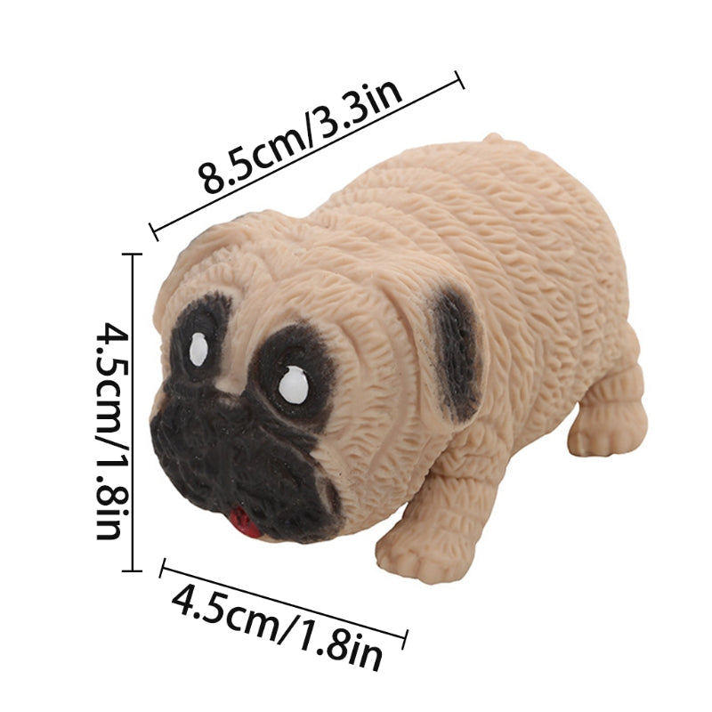 Squishy Pug Dog Fidget Toy