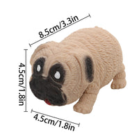 Thumbnail for Squishy Pug Dog Fidget Toy