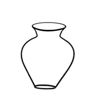 Thumbnail for Minimalist Abstract Lines Iron Frame Vase