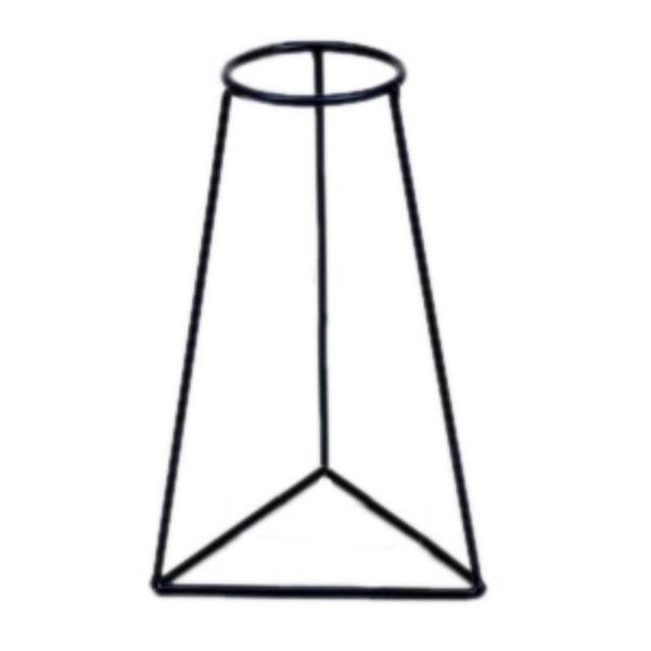 Minimalist Abstract Lines Iron Frame Vase