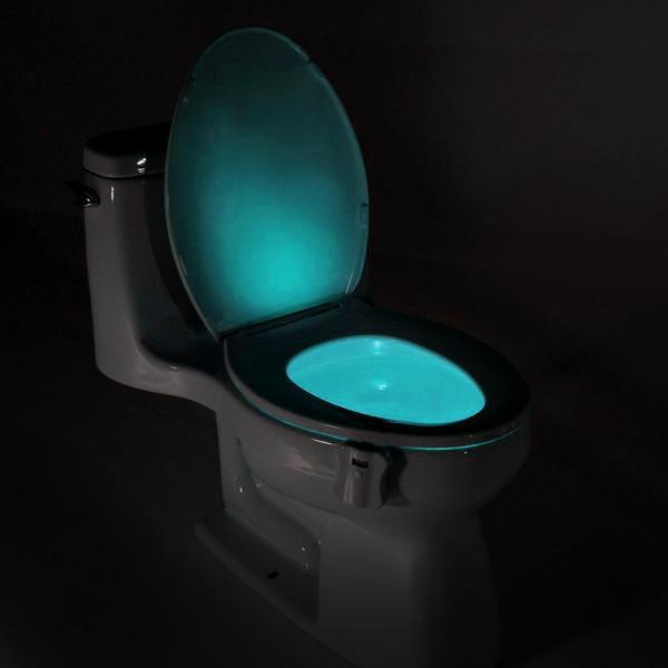 Motion Activated Disco Toilet Bowl Light