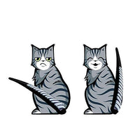 Thumbnail for Moving Tail Kitty Car Decal