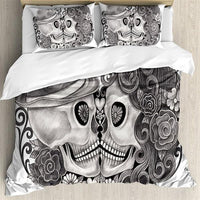 Thumbnail for Mr and Mrs Skull Bedding Set