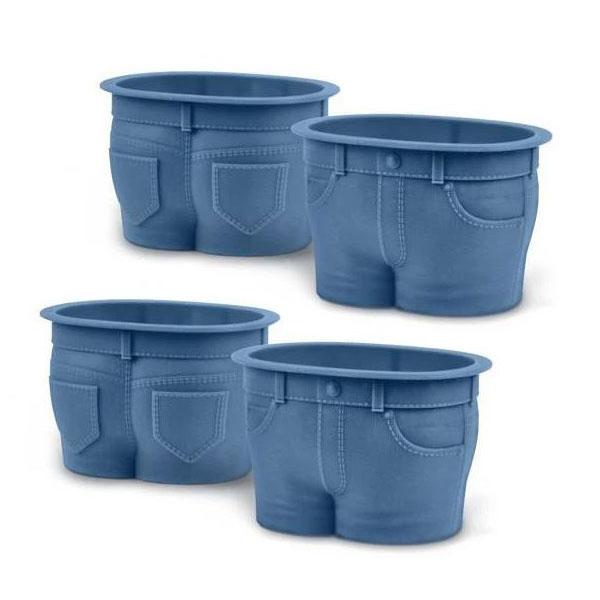 Muffin Top Denim Baking Cup (Set of 4)