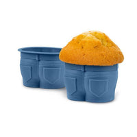 Thumbnail for Muffin Top Denim Baking Cup (Set of 4)