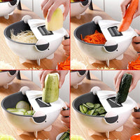 Thumbnail for Cut N' Drain Veggie Slicing Bowl PeekWise