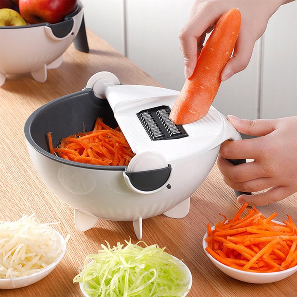 Cut N' Drain Veggie Slicing Bowl PeekWise