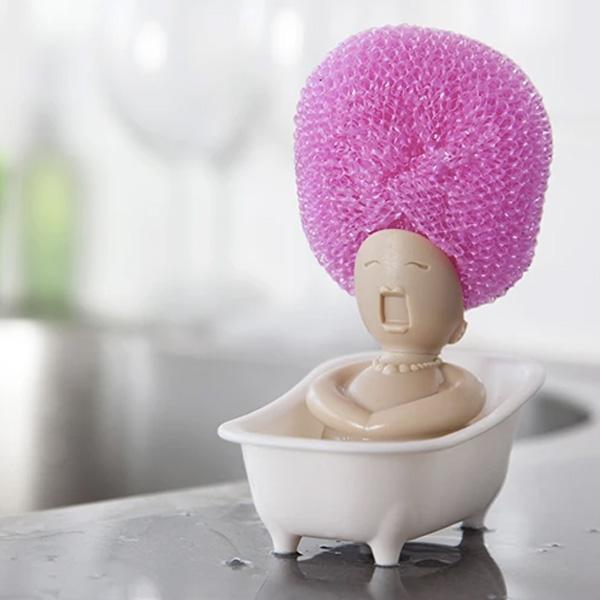 Multipurpose Soap Opera Dish Scrubber Holder