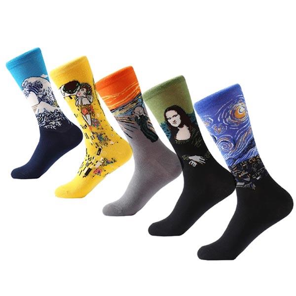 Museum Art Painting Socks (5 Pairs)