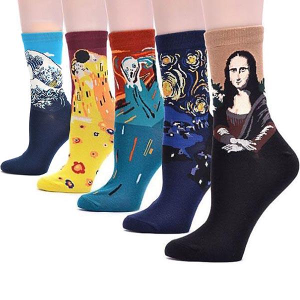 Museum Art Painting Socks (5 Pairs)