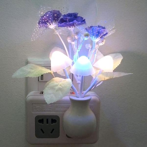 Mushroom Flower Color Changing Sensor Night Light