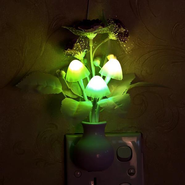 Mushroom Flower Color Changing Sensor Night Light