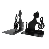 Thumbnail for Musical Cat Metal Bookends