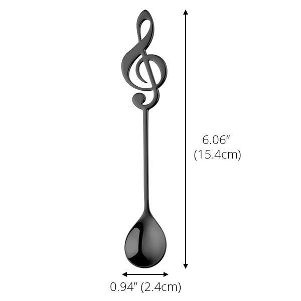 Musical Note Clef Spoon