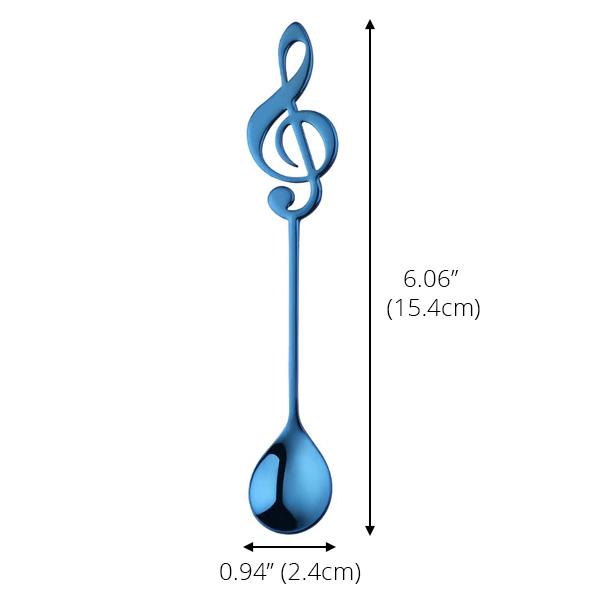 Musical Note Clef Spoon